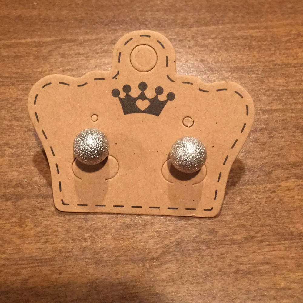Medium disco ball like earrings